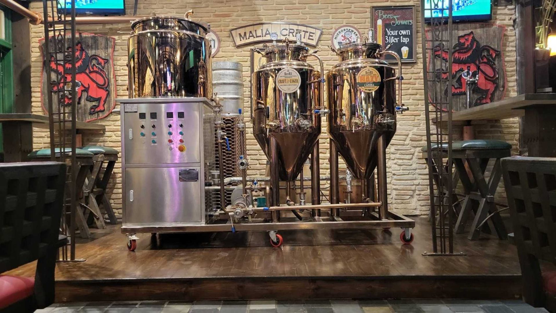 the Red lion Malia - Bar and restaurant in Malia since 1999 - τανκσ