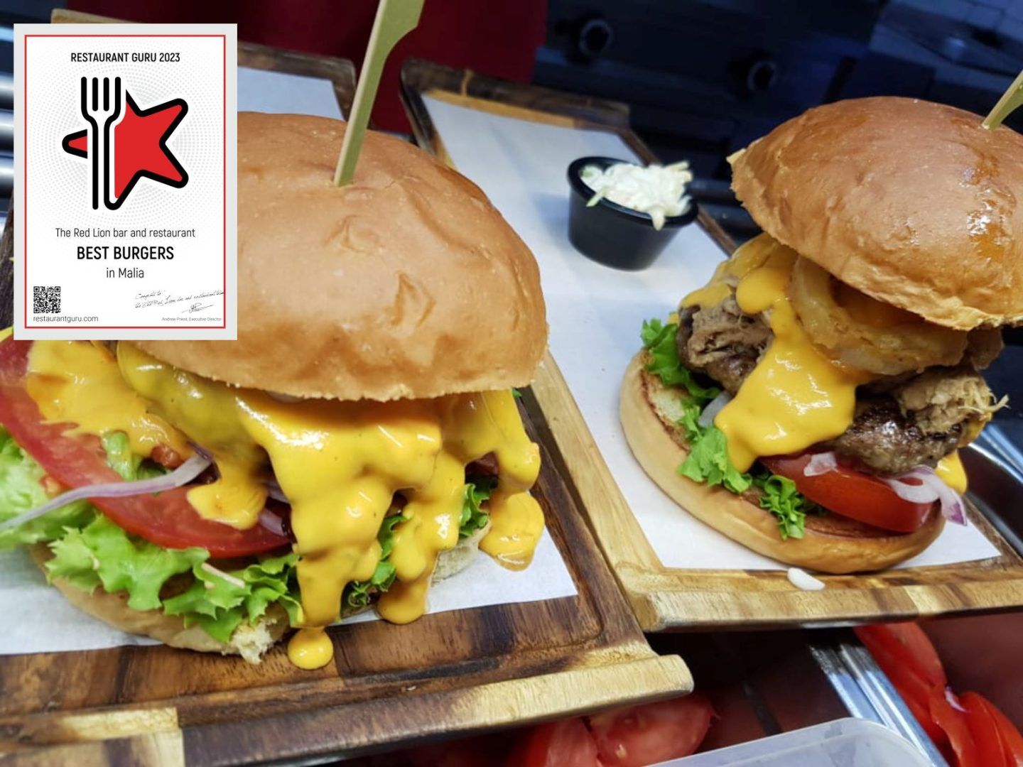 best burgers in Malia 2020, 2022, 2023, 2024