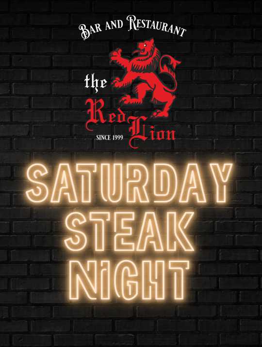 the Red lion Malia - Bar and restaurant in Malia since 1999 - saturday steak night
