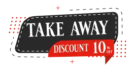 discount on take away